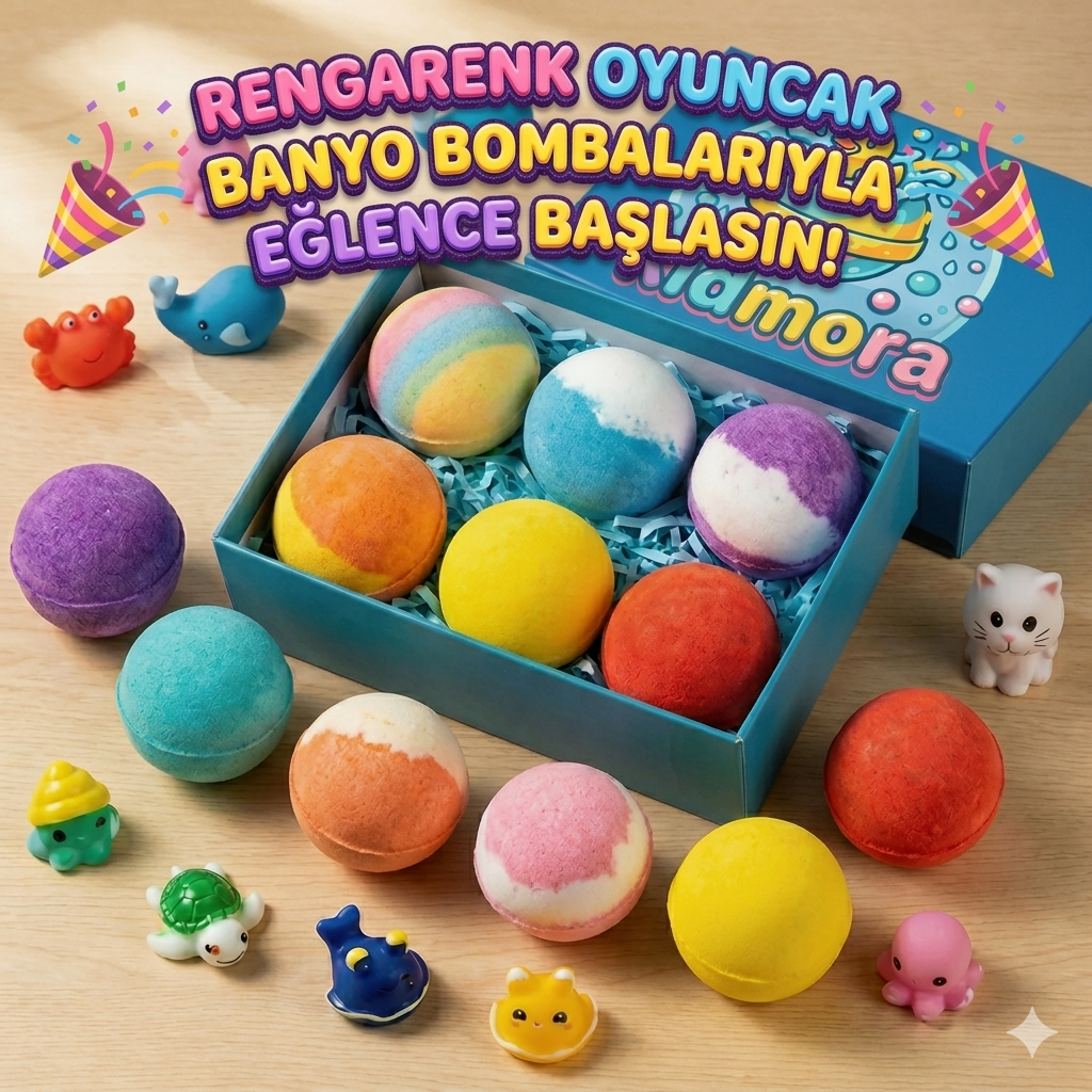 Oyuncak banyo su bombası